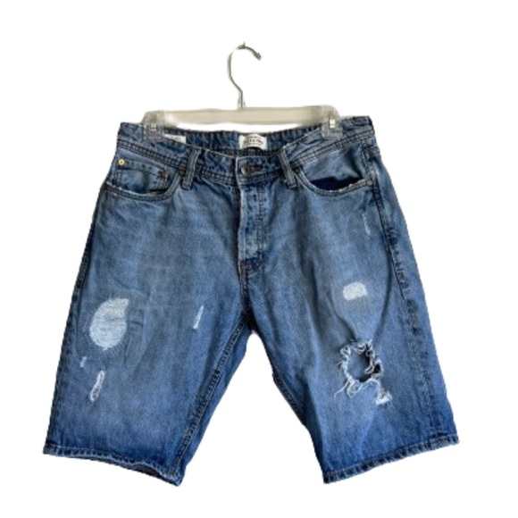 Jack And Jones Men’s Denim Shorts - Picture 3 of 6